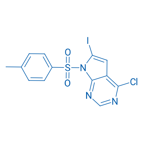 4-Chloro-6-iodo-7-tosyl-7H-pyrrolo[2,3-d]pyrimidine 1g