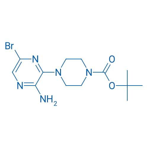 1-Boc-4-(3-Amino-6-bromopyrazin-2-yl)piperazine 1g