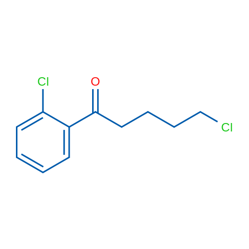 5-Chloro-1-(2-chlorophenyl)-1-oxopentane 1g
