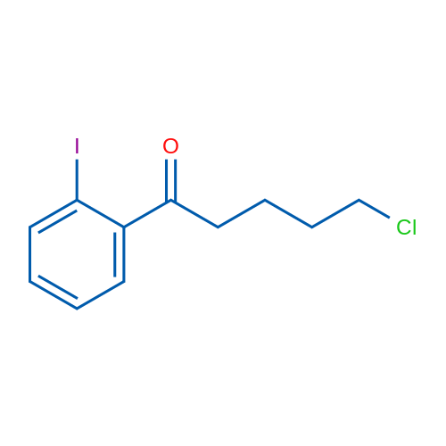 5-Chloro-1-(2-iodophenyl)-1-oxopentane 1g