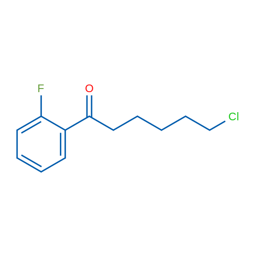 6-Chloro-1-(2-fluorophenyl)-1-oxohexane 1g