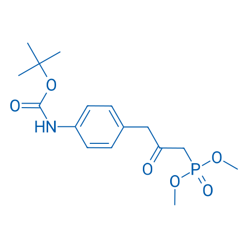 tert-Butyl (4-(3-(dimethoxyphosphoryl)-2-oxopropyl)phenyl)carbamate 25mg