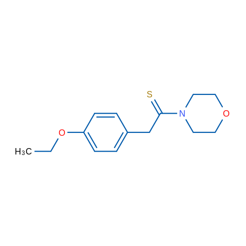 2-(4-Ethoxyphenyl)-1-morpholinoethanethione 10g