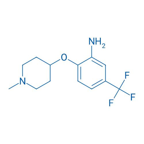 2-((1-Methylpiperidin-4-yl)oxy)-5-(trifluoromethyl)aniline 1g