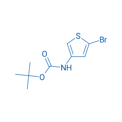 2-Bromo-4-(N-tert-butyloxycarbonylamino)thiophene 5g