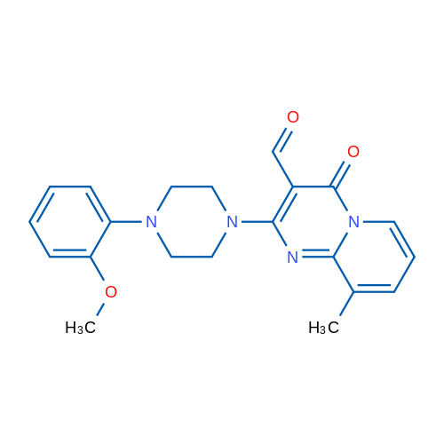 2-(4-(2-Methoxyphenyl)piperazin-1-yl)-9-methyl-4-oxo-4H-pyrido[1,2-a]pyrimidine-3-carbaldehyde 5g