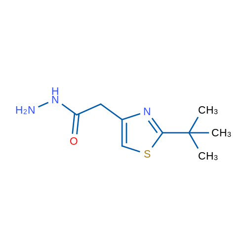 2-(2-(tert-Butyl)thiazol-4-yl)acetohydrazide 1g