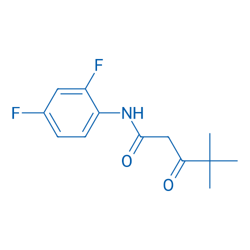 N-(2,4-Difluorophenyl)-4,4-dimethyl-3-oxopentanamide 5g
