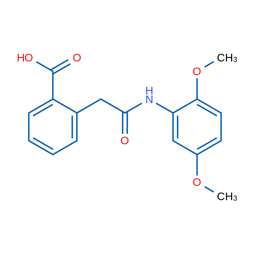 2-{[(2,5-dimethoxyphenyl)carbamoyl]methyl}benzoic acid 1g
