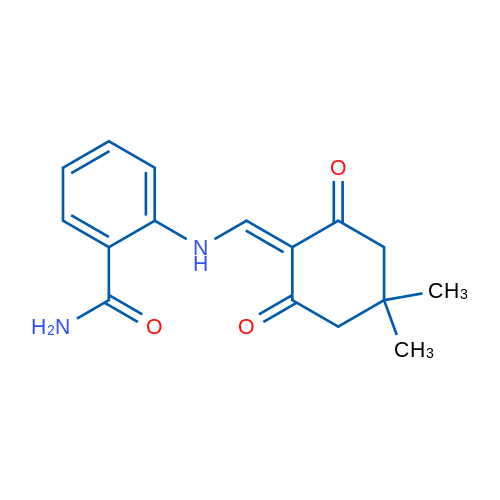 2-{[(4,4-dimethyl-2,6-dioxocyclohexylidene)methyl]amino}benzamide 1g