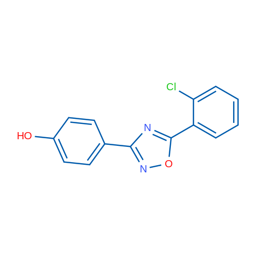 4-(5-(2-Chlorophenyl)-1,2,4-oxadiazol-3-yl)phenol 1g