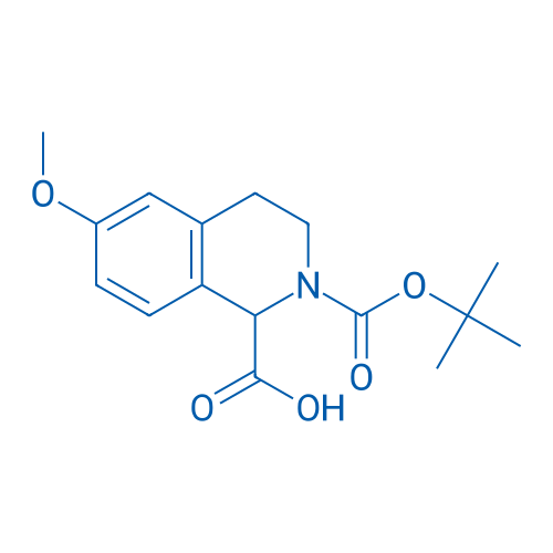 2-(tert-Butoxycarbonyl)-6-methoxy-1,2,3,4-tetrahydroisoquinoline-1-carboxylic acid 100mg