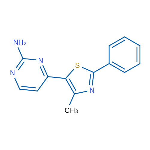 4-(4-Methyl-2-phenyl-1,3-thiazol-5-yl)pyrimidin-2-amine 1g