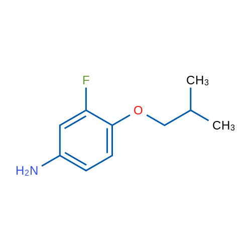 3-Fluoro-4-isobutoxyaniline 1g
