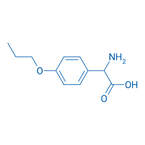 2-Amino-2-(4-propoxyphenyl)acetic acid 250mg