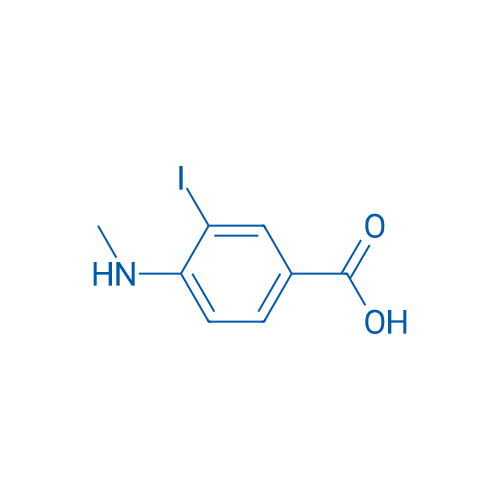 3-Iodo-4-(methylamino)benzoic acid 1g