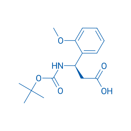 (R)-3-((tert-Butoxycarbonyl)amino)-3-(2-methoxyphenyl)propanoic acid 250mg