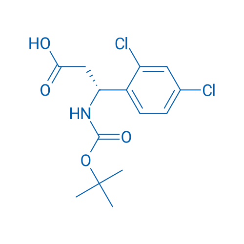 (R)-3-((tert-Butoxycarbonyl)amino)-3-(2,4-dichlorophenyl)propanoic acid 1g
