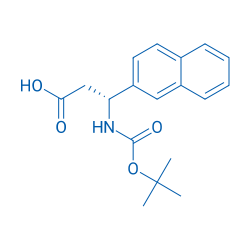 (R)-Boc-3-(2-naphthyl)-β-Ala-OH 250mg