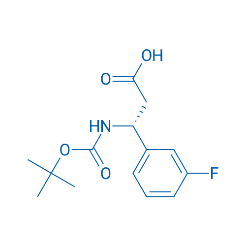 (R)-3-tert-Butoxycarbonylamino-3-(3-fluorophenyl)propionic acid 10g