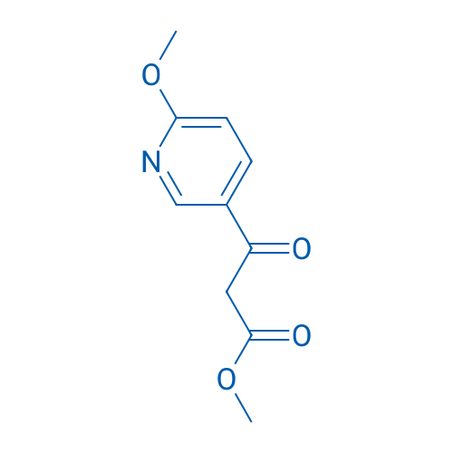 6-Methoxy-b-oxo-3-pyridinepropanoic acid methyl ester 100mg