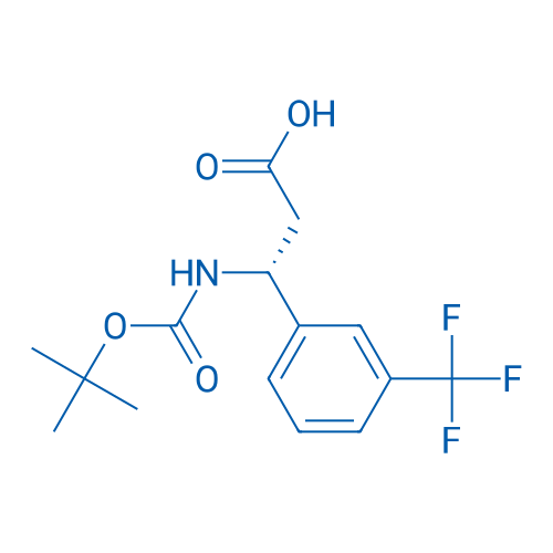 (R)-Boc-3-(trifluoromethyl)-β-Phe-OH 100mg