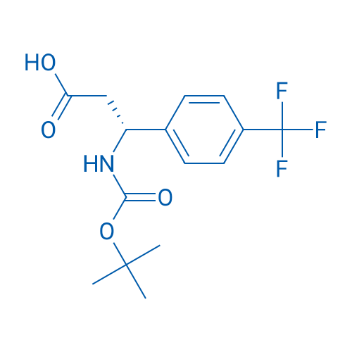 (R)-3-((tert-Butoxycarbonyl)amino)-3-(4-(trifluoromethyl)phenyl)propanoic acid 1g