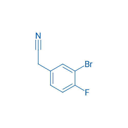 2-(3-Bromo-4-fluorophenyl)acetonitrile 250mg