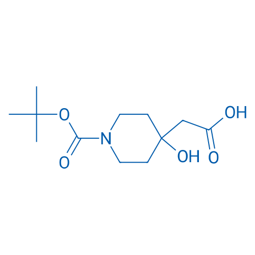 2-(1-(tert-Butoxycarbonyl)-4-hydroxypiperidin-4-yl)acetic acid 5g