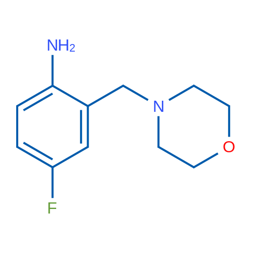 4-Fluoro-2-(morpholinomethyl)aniline 1g