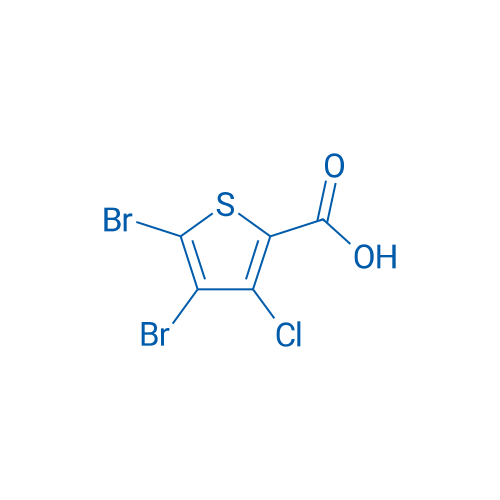 4,5-Dibromo-3-chlorothiophene-2-carboxylic acid 250mg