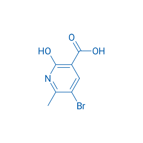 5-Bromo-2-hydroxy-6-methylnicotinic acid 1g