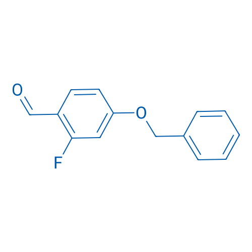 4-(Benzyloxy)-2-fluorobenzaldehyde 250mg