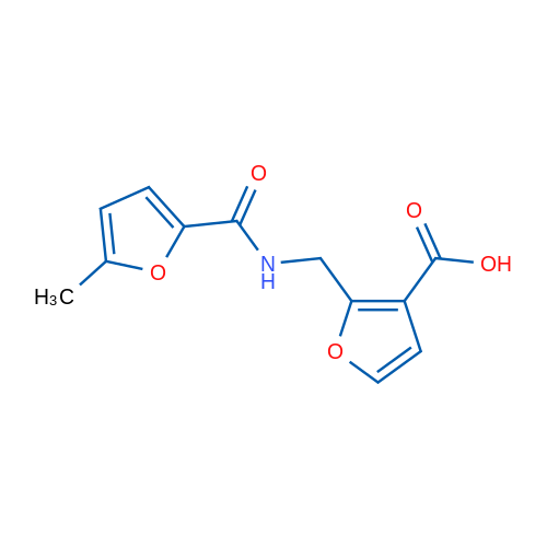 2-((5-Methylfuran-2-carboxamido)methyl)furan-3-carboxylic acid 1g