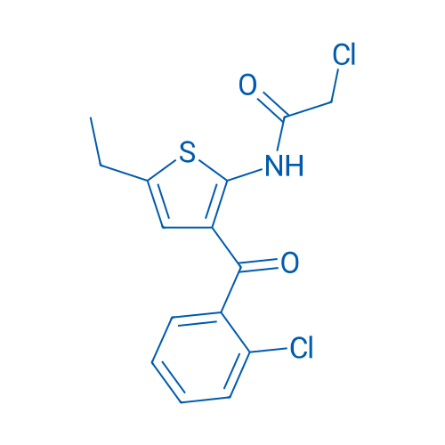 2-Chloro-N-(3-(2-chlorobenzoyl)-5-ethylthiophen-2-yl)acetamide 5g
