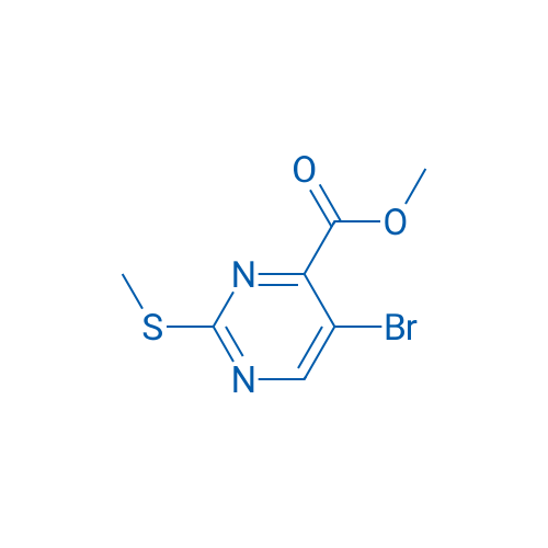 Methyl 5-bromo-2-(methylthio)pyrimidine-4-carboxylate 25g