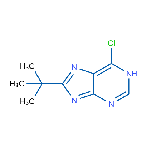 8-(tert-Butyl)-6-chloro-1h-purine 1g