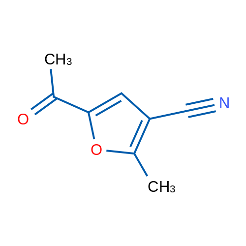 5-Acetyl-2-methylfuran-3-carbonitrile 1g