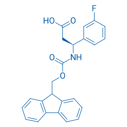 Fmoc-β-Phe(3-F)-OH 100mg