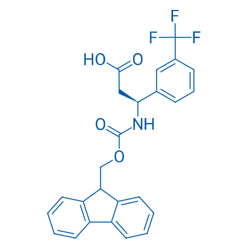 Fmoc-L-β-Phe(3-CF3)-OH 100mg