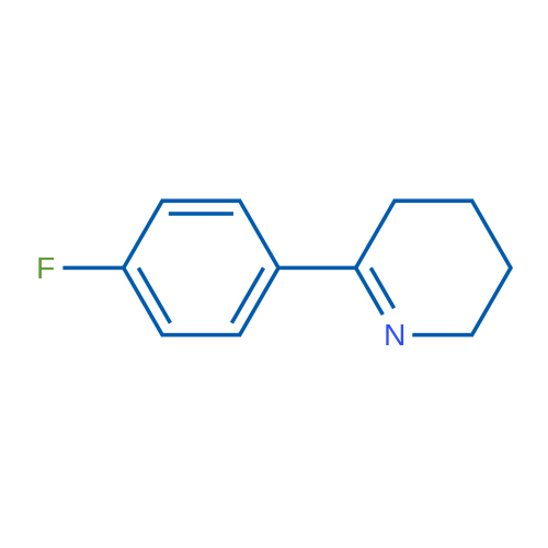 6-(4-Fluorophenyl)-2,3,4,5-tetrahydropyridine 1g