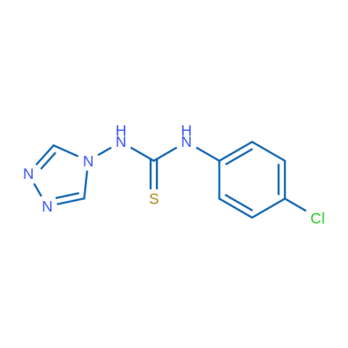 1-(4-Chlorophenyl)-3-(4H-1,2,4-triazol-4-yl)thiourea 1g