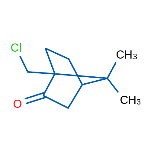 1-(Chloromethyl)-7,7-dimethylbicyclo[2.2.1]heptan-2-one 5g