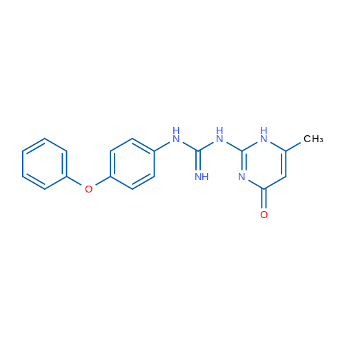 1-(6-Methyl-4-oxo-1,4-dihydropyrimidin-2-yl)-3-(4-phenoxyphenyl)guanidine 5g