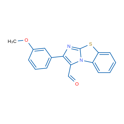2-(3-Methoxyphenyl)benzo[d]imidazo[2,1-b]thiazole-3-carbaldehyde 1g