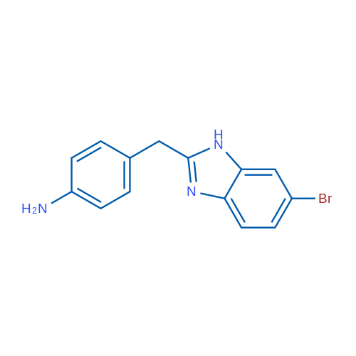 4-[(6-Bromo-1H-1,3-benzodiazol-2-yl)methyl]aniline 1g