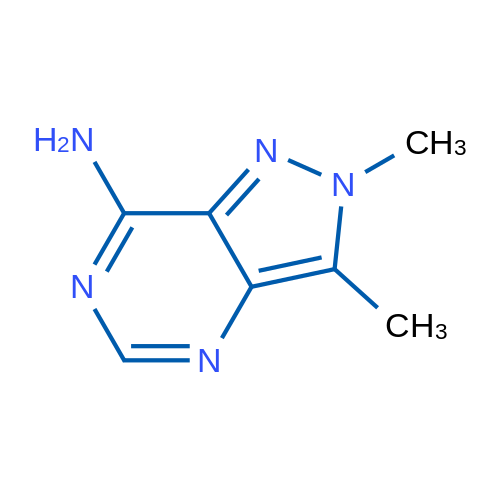 2,3-Dimethyl-2H-pyrazolo[4,3-d]pyrimidin-7-amine 1g