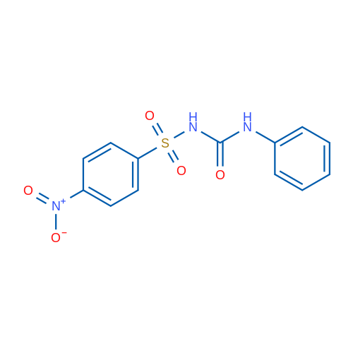 3-(4-Nitrobenzenesulfonyl)-1-phenylurea 1g