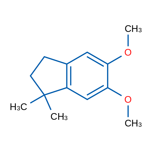 5,6-Dimethoxy-1,1-dimethyl-2,3-dihydro-1H-indene 1g