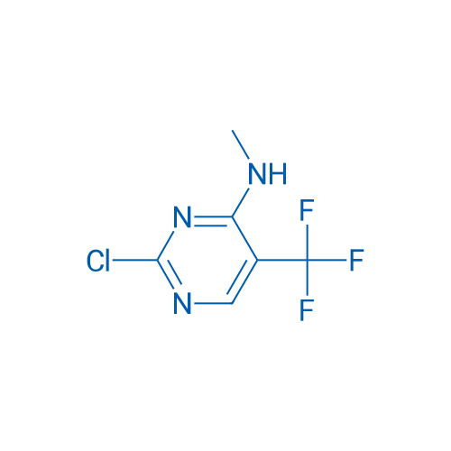2-Chloro-N-methyl-5-(trifluoromethyl)pyrimidin-4-amine 250mg